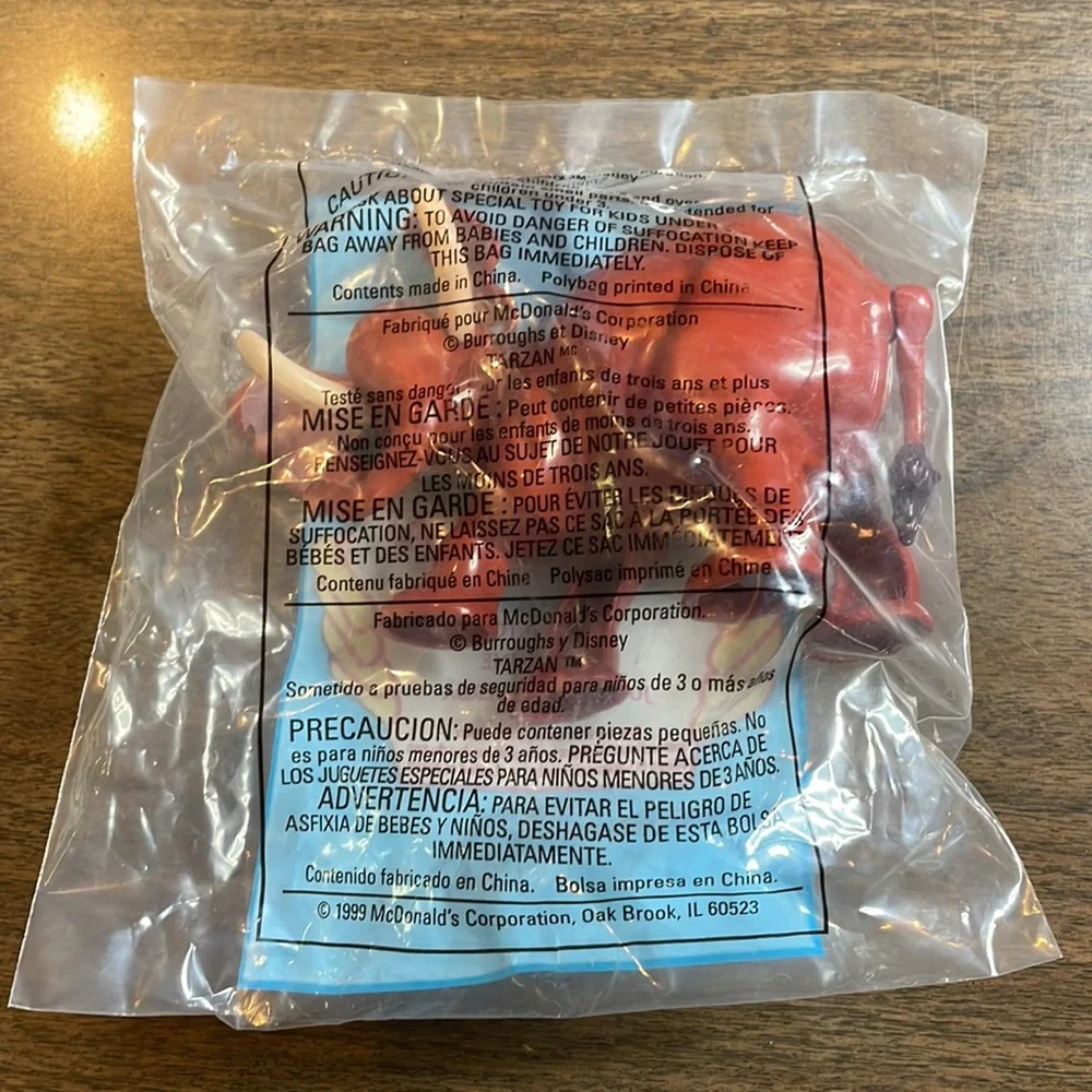 McDonalds Tarzan Happy Meal Toy